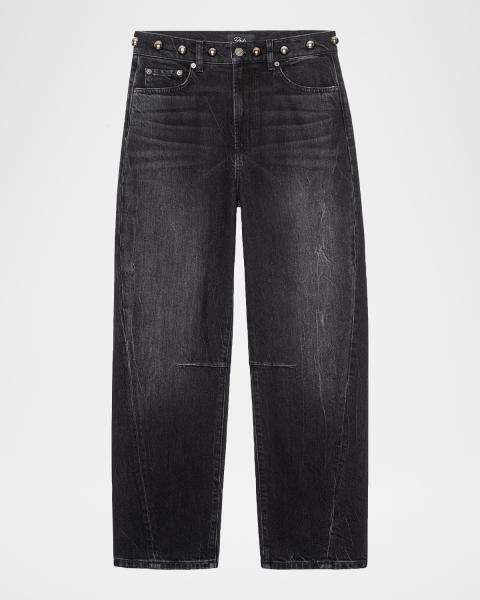 VERSACE JEANS COUTURE ブラックデニム XS~S VERSACE JEANS COUTURE ブラックデニム XS~S Versace Jeans Couture