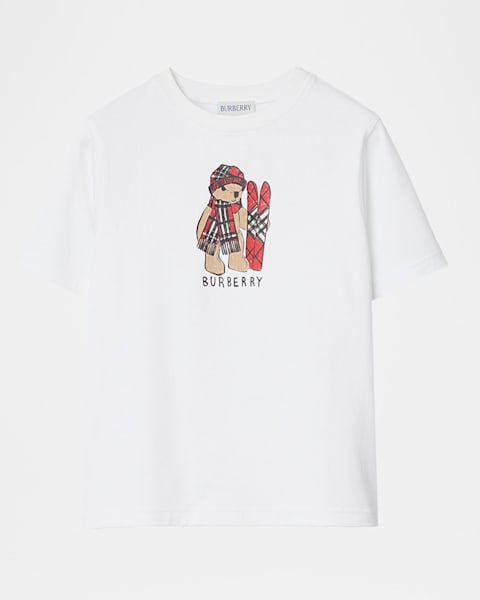 Burberry Girl's Roxy Rope Logo-Print T-Shirt, Size 3-14 | Neiman