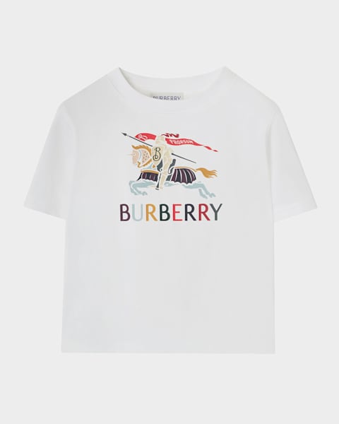 Burberry Boy's Cedar Thomas Bear Graphic-Print T-Shirt, Size 6M-2