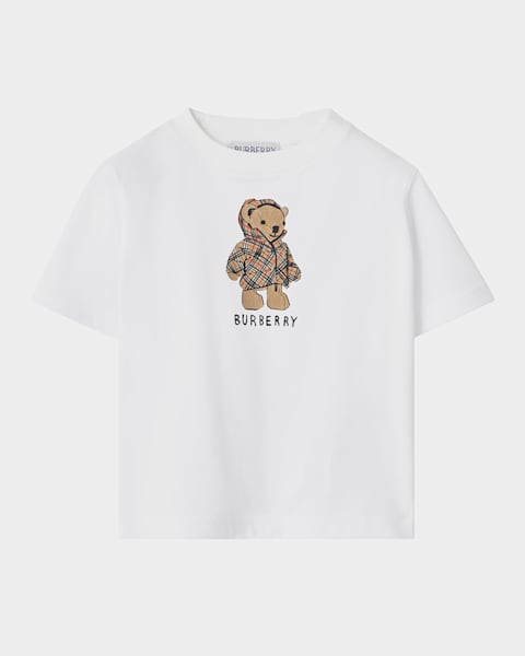 Burberry Boy's Thomas Bear & Friends Cotton T-Shirt, Size 6M-3