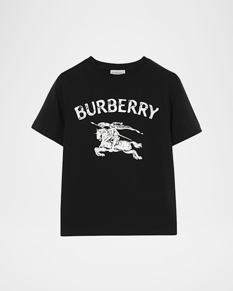 Burberry Boy's Flag Cotton T-Shirt, Size 4-14 | Neiman Marcus