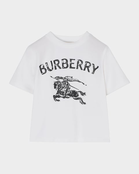 Burberry Boy's Cedar Thomas Bear Graphic-Print T-Shirt, Size 6M-2