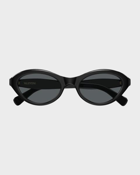 Valentino Garavani VLogo Signature 54mm Cat-Eye Sunglasses