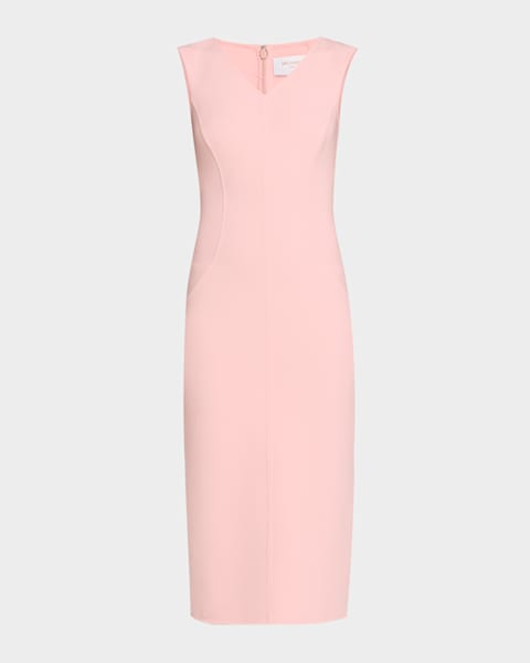 Michael Kors Collection Sleeveless Fluid Wool Cowl Midi Dress | Neiman  Marcus