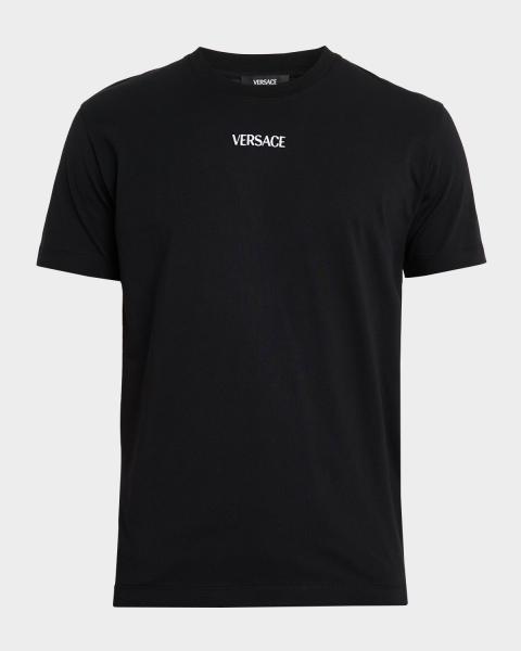 Versace Men's Medusa Logo T-Shirt | Neiman Marcus