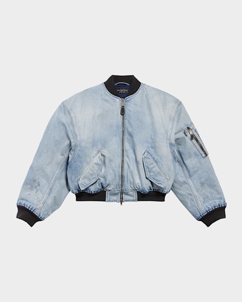 Moncler Gruissan Padded Bomber Jacket | Neiman Marcus