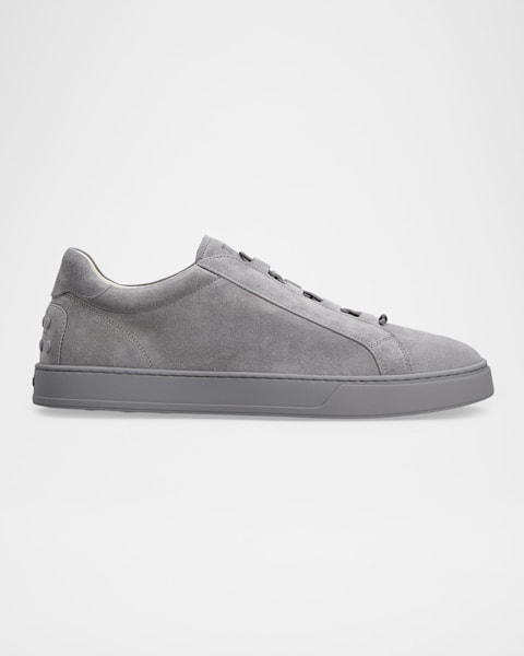 Tod's Men's Sportivo Elastico Leather Low-Top Sneakers | Neiman Marcus