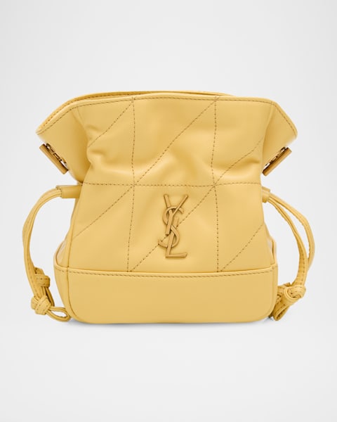 Saint Laurent Cassandre Mini YSL Cube Leather Top-Handle Bag