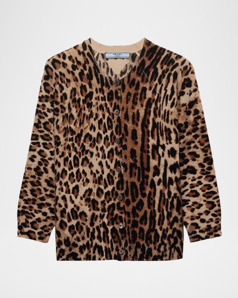 Prada Plunging V-Neck Cashmere Sweater | Neiman Marcus
