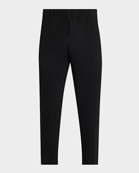Homme Plisse Issey Miyake Men's Monthly Colors Pleated Wide-Leg