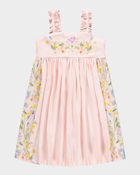Polo Ralph Lauren Girl's Plaid Ruffled Cotton Jersey Dress, Size S-XL |  Neiman Marcus