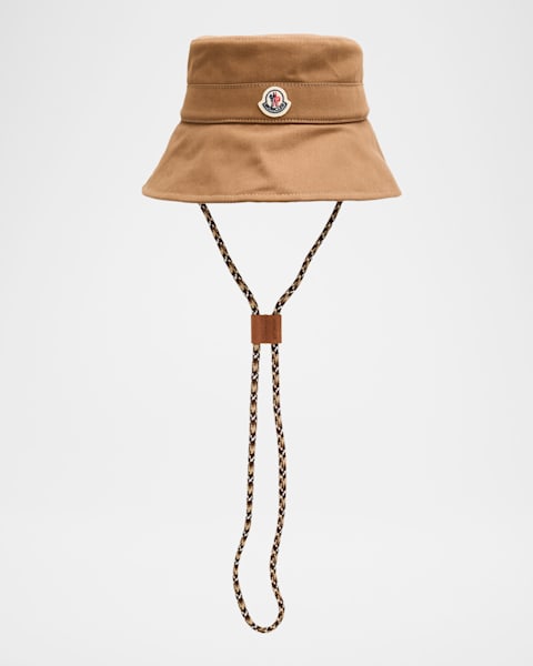 Moncler Logo Bucket Hat | Neiman Marcus
