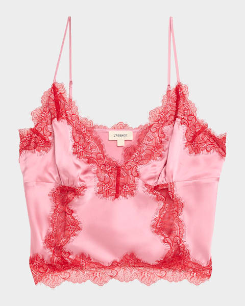 Rohe Silk Lace Camisole | Neiman Marcus