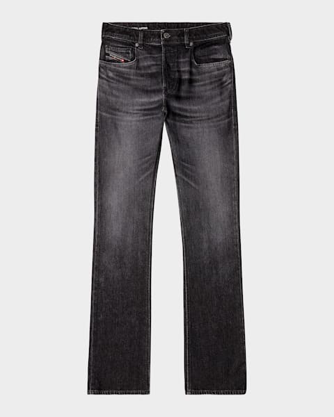 Diesel Men's Coated Loose-Fit Jeans | Neiman Marcus
