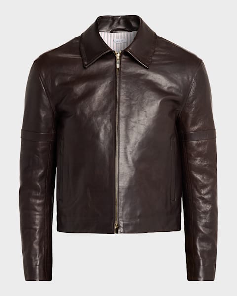 Prada Men's Archive Poplin Jacket | Neiman Marcus