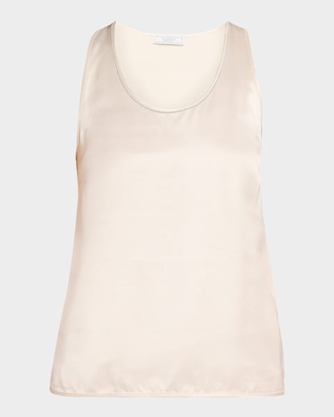 Stella McCartney Sphere Embellished Halter Top | Neiman Marcus