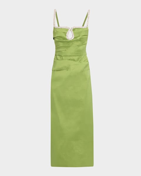 Acler Trusley Off-The-Shoulder Mini Dress | Neiman Marcus