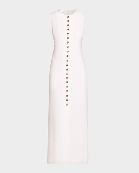 knee length dresses for ladies Artisan NY Linen Dress 24M – Dolce Bebe Boutique main image 1