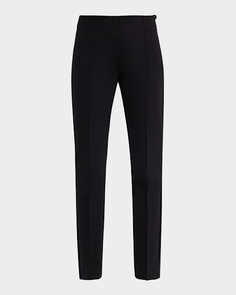 cigarette cropped trousers CO Women's High Rise Cropped Cigarette Pants - Black