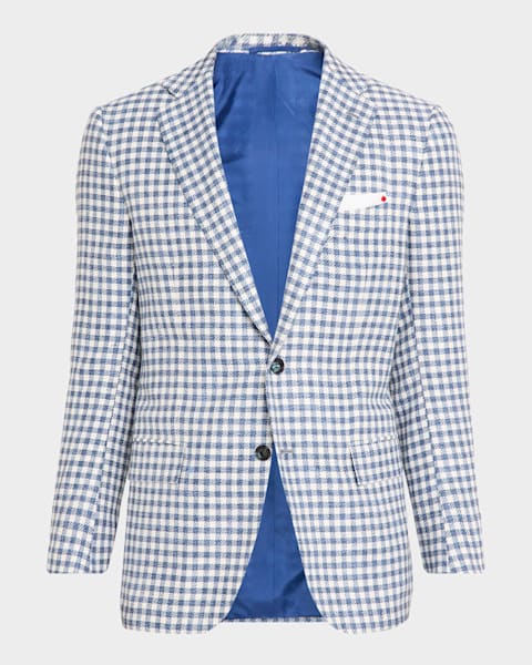 Ralph Lauren Purple Label Men's Kent Hand-Tailored Plaid Sport