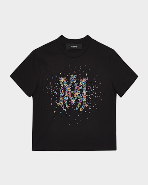 Amiri Kid's MA Quad Scribble Logo T-Shirt, Size 4-12 | Neiman Marcus