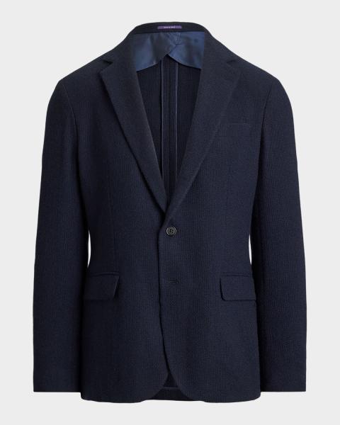 Ralph Lauren Purple Label Men's Gregory Hand-Tailored Wool Serge