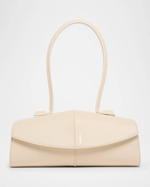 Jil Sander Tangle Knot-Embellished Shopping Tote Bag | Neiman Marcus