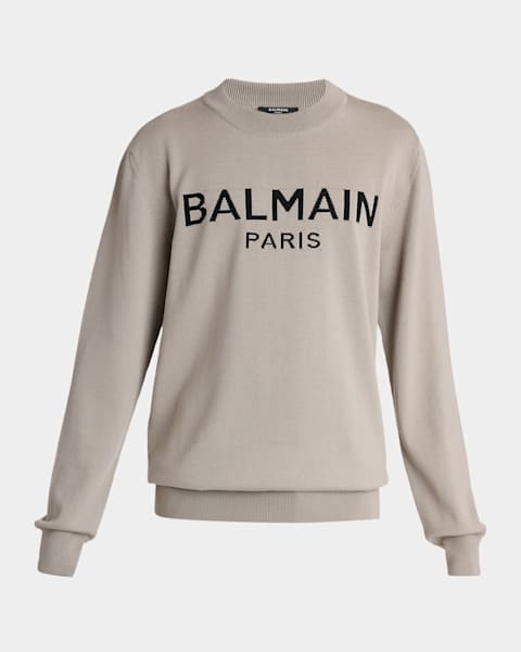 専用！AMIRI MA Quad Jacquard Crewneck S Amiri Men's MA Quad Jacquard Crewneck Sweatshirt | Neiman Marcus