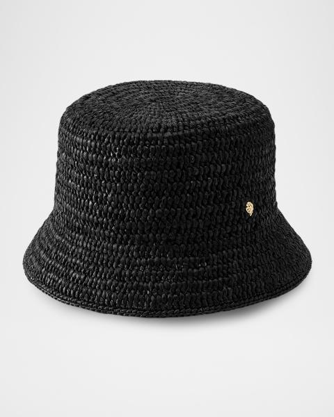 rag & bone Jade Raffia Bucket Hat | Neiman Marcus