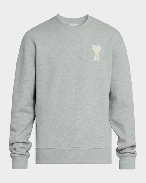 Amiri Men's MA Quad Jacquard Crewneck Sweatshirt | Neiman Marcus