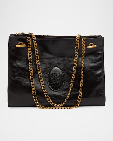 Versace ブラック ボディバッグ Versace Belt Bag Black Travel Pouch Fanny Pack Crossbody Medusa