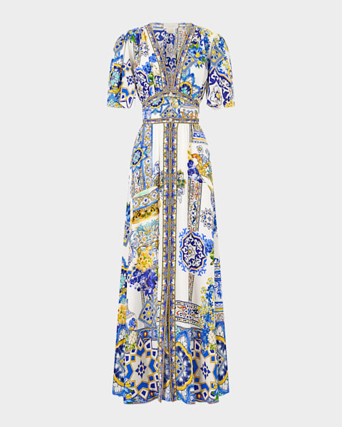 LoveShackFancy Bensley Ruffled Cotton Lace Mini Dress | Neiman Marcus