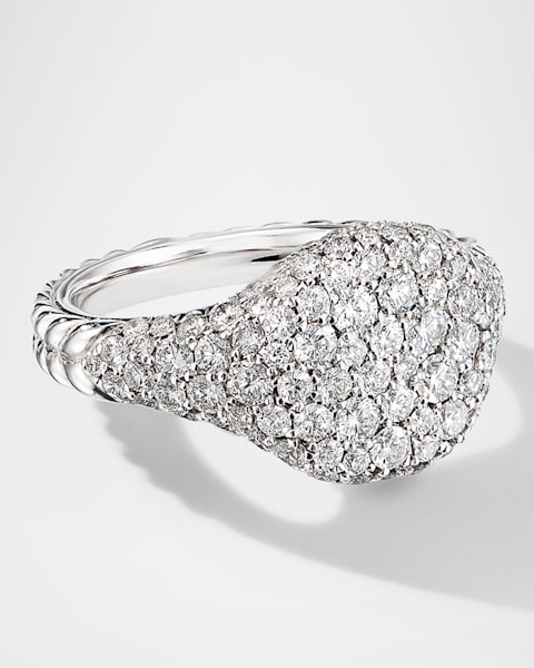 Boucheron Serpent Bohème 18K White Gold Diamond 3-Motif Ring