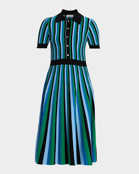 ALICE + OLIVIA Adley Drop-Waist Mini Dress | Neiman Marcus