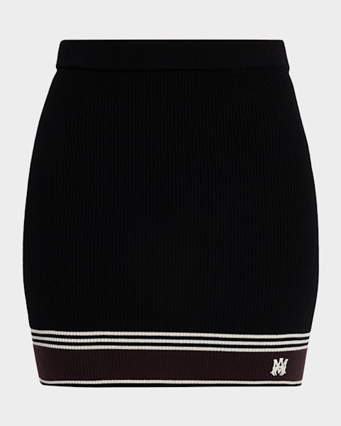 ALICE + OLIVIA Joss Leather Mini Skirt | Neiman Marcus
