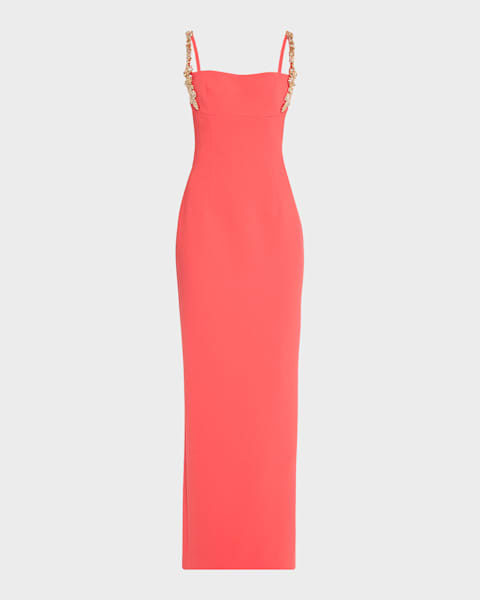 chiara boni la petite robe off the shoulder maxi dress Off-The-Shoulder Long Dress