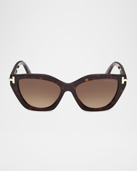 TOM FORD Colette Metal-Frame Butterfly Sunglasses | Neiman  display picture 2