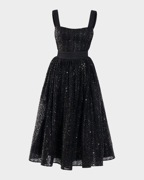 a line design dress Wool Winter A-line Dress from NikkaPlace