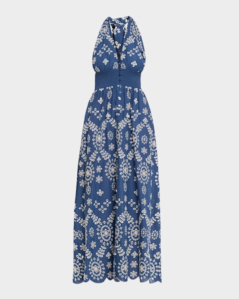 Etro Paisley Tiered Maxi Dress | Neiman Marcus