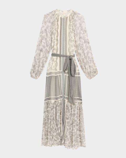 Helmut Lang Ruched Sleeveless Maxi Dress | Neiman Marcus