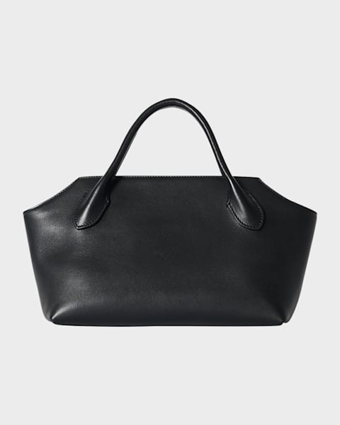 THE ROW Sally Top-Handle Bag in Supple Leather | Neiman Marcus