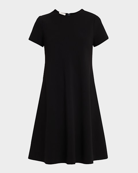 green emerald velvet dress Theory Women's Square Neck Yoke Dress, Oxblood Red, 0 at Amazon Women's  Clothing store main image 0
