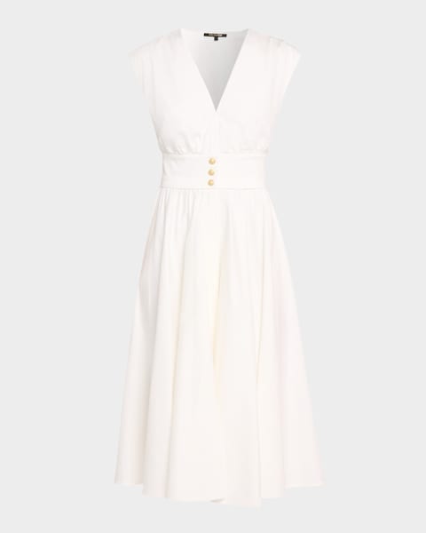 knee length dresses for ladies Pistola AMIRA Midi Dress – MAAC London