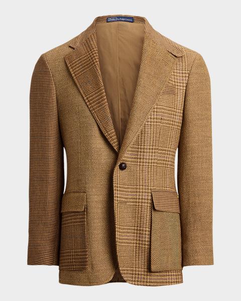 Polo Ralph Lauren Men's Classic Linen Single-Breasted Sport Coat