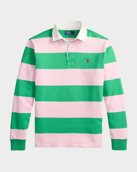 POLO RALPH LAUREN  BEACH  XXL ポロ Polo Ralph Lauren Beach Printed Mesh Polo Shirt | Neiman Marcus