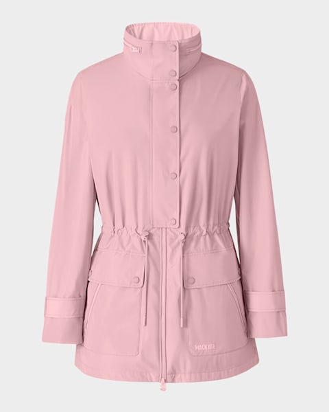 Emporio Armani Hooded Full-Zip Blouson Nylon Jacket | Neiman Marcus