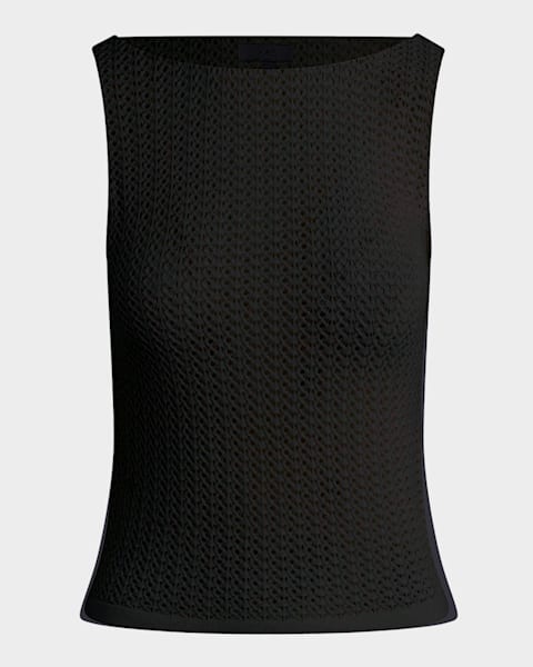 Ramy Brook Selina Embroidered Tank Top | Neiman Marcus