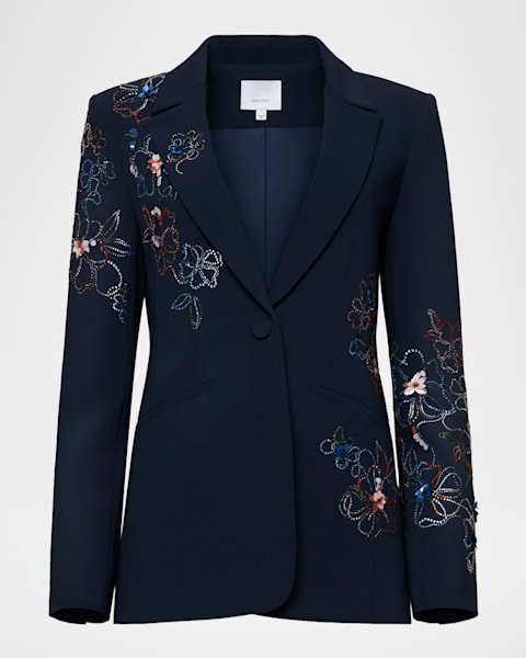 Majestic Filatures Single-Button Double Faced Blazer | Neiman Marcus