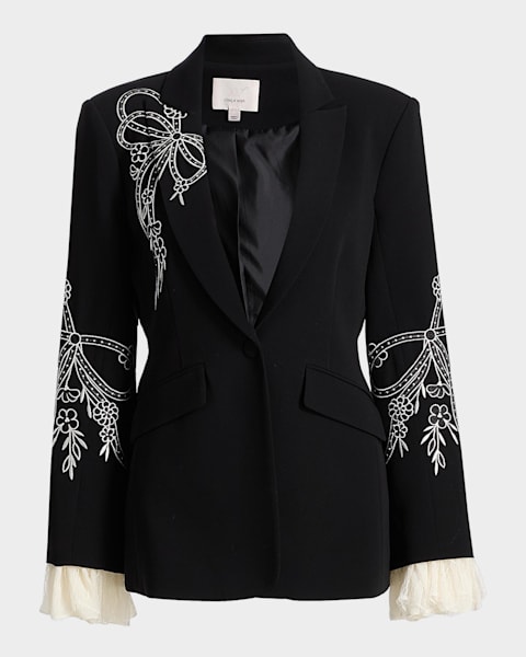 Versace Jeans Couture Cabinet De Curiosité Single-Breasted Jacket
