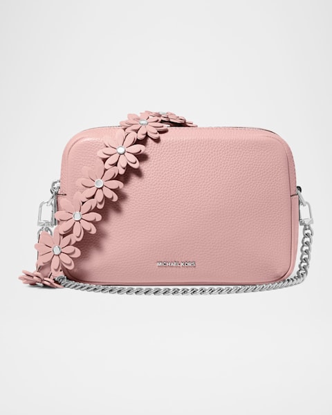Jil Sander Tangle Small Braided-Strap Leather Crossbody Bag